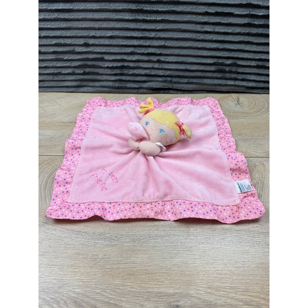 Garanimals Pink My Best Friend Baby Security Blanket Doll Lovey Polka Dot 86324 - Picture 10 of 10